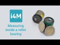 Smart Roller - Measuring inside a roller bearing