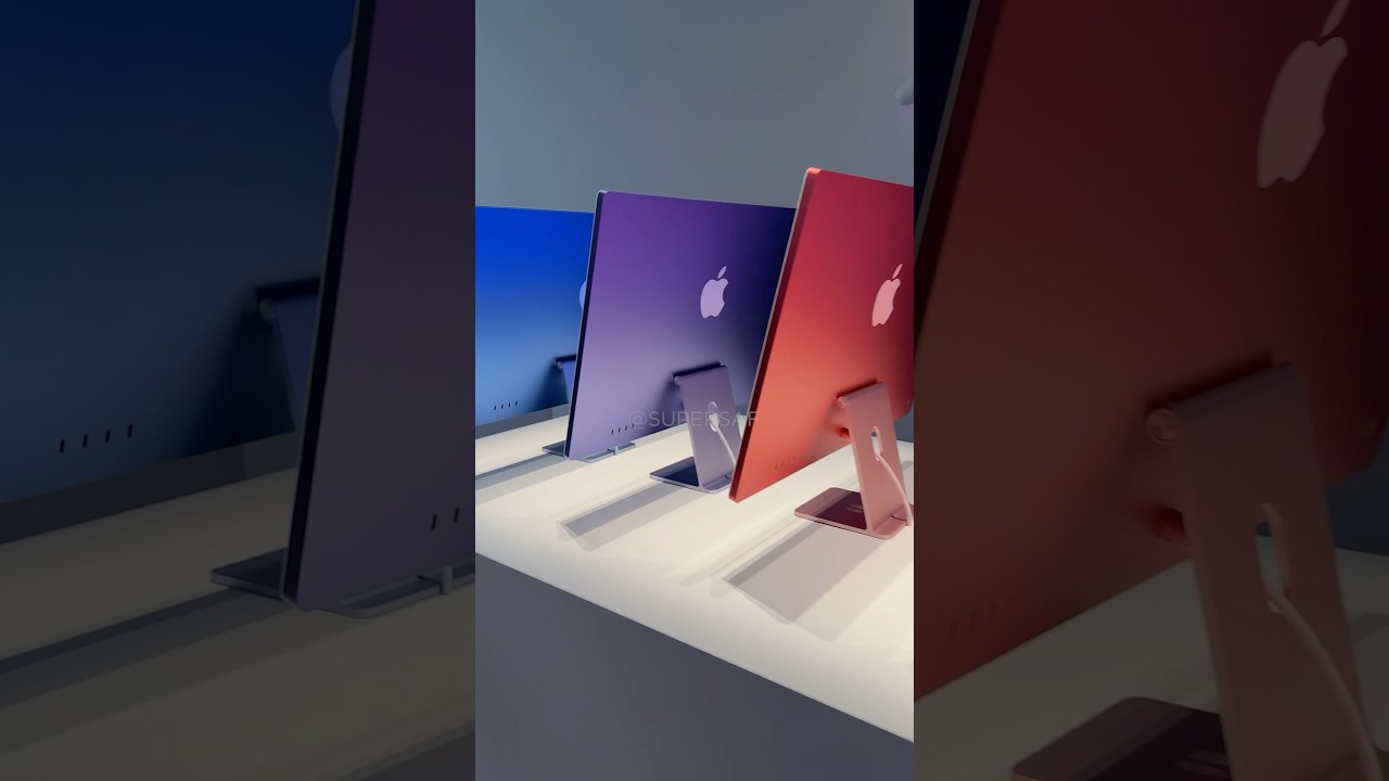 iMac M4 - Hands On Color Comparison