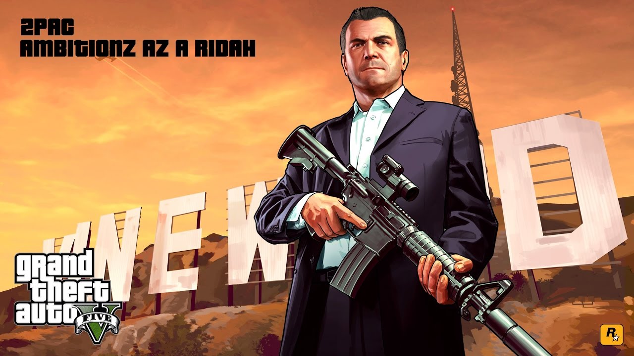 GTA 5 Soundtrack | 2Pac - Ambitionz Az A Ridah