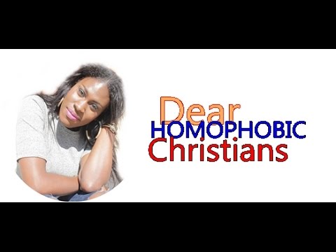 Yemi Dear Homophobic Christians