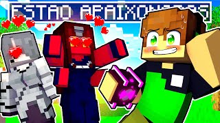 ALIENS DO CHARQUETRIX ESTÃO APAIXONADOS POR MIM NO MINECRAFT BEN 10