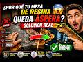 👉 ¿Por qué tu mesa de resina queda áspera? (SOLUCIÓN REAL 😱) #resinaepoxi #resinart #epoxyresin
