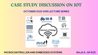 Case Study Video on IOT |  Microcontroller and Embedded Systems | SNS Institutions