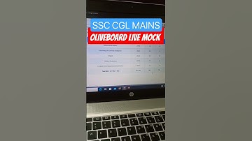 OLIVEBOARD LIVE MOCK TEST TODAY| SSC CGL MAINS 2023 #ssc #viral #oliveboard #cgl #lifewithvijay