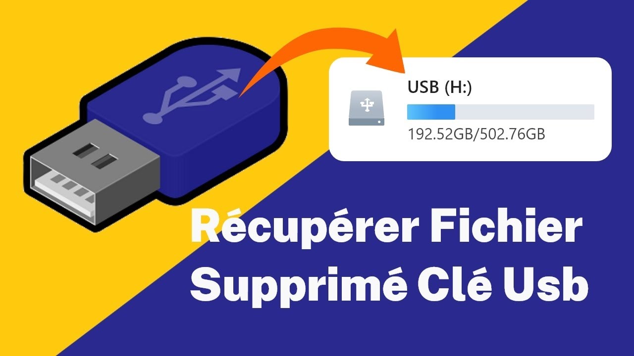 Récupérer Des Fichiers Supprimés Sur Une Clé Usb Gratuit Sans Logiciel