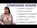 Understanding Confusing Nouns in English