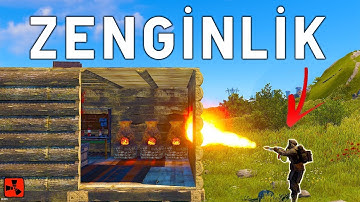 TAHTA KAPILI BASEDEN EFSANE LOOT ÇIKTI !! OFFİCİAL / SOLO / Rust türkçe.