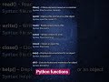 python functions part 4