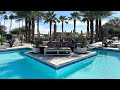 The phoenician luxury resort  main pool kids splash pad water slides  spa  scottsdale arizona