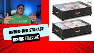 Under Bed Storage from Amazon Assembly and Review