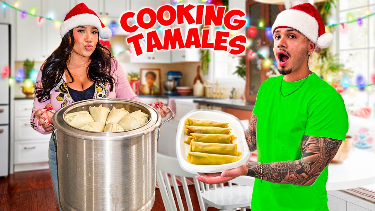 COOKING W/ KAED *MAKING TAMALES*