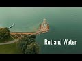Rutland water  the largest reservoir in england  4k