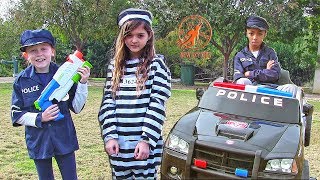 Little Heroes Super Episode - The Kid Cops, The Fire Engine and The Police Car
