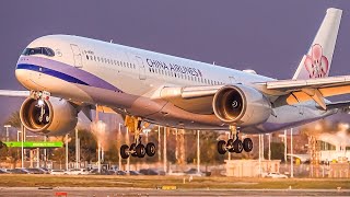 30 CLOSE UP TAKEOFFS and LANDINGS LOS ANGELES ONTARIO Airport Plane Spotting [ONT/KONT]