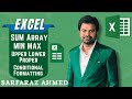 Excel for Beginners Video-2| SUM, $ References, Conditional Formatting, & Currency Formatting