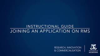 Setting Up an RMS Account - ARC Application Guide