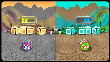 Rolling Ball (Vs) New Ball Speedrun Walkthrough:iOS,Android Color Ball Run New Update