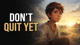 He Refused to Give Up | A Powerful Motivational Story | Easy English Story
