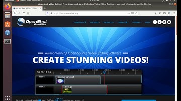 Install OpenShot Video Editor v.2.5.0 in Ubuntu 18.04, 19.10 64-bit PPA