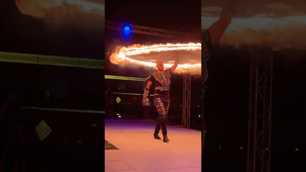 Fire show desert safari dubai 