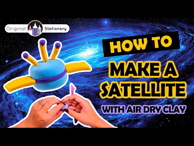 Original Stationery Mini Galaxy 3D Solar System Air Dry Clay Kit