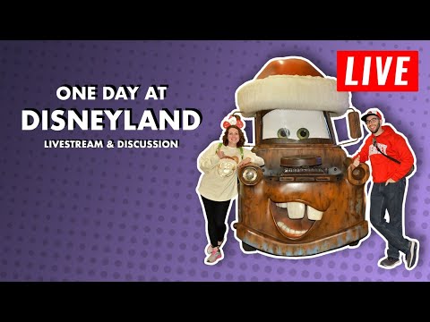 LIVE: One Day at Disneyland | Tips, Tricks & Recommendations for a Single Day Visit! #disneyland