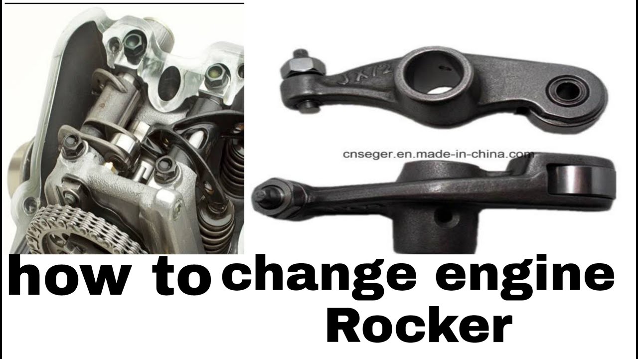 how to change bike engine rocker #enginerocker - YouTube