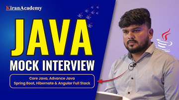 Java Full Stack Interview for Freshers | Core Java, Spring Boot, Angular, SQL | Mock Interview