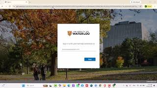How to Login University of Waterloo Student Portal !