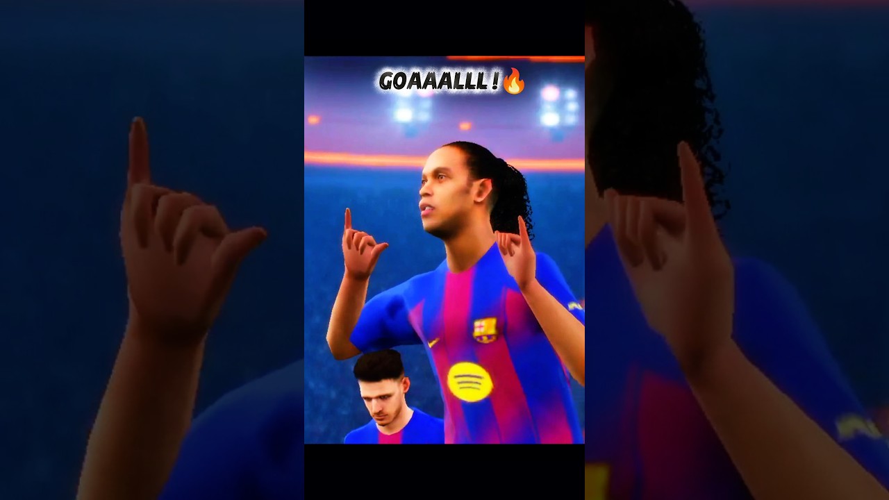 Ronaldinho:The magician of football✨||#Ronaldinho #eFootball2025 #FootballSkills #Barcelona #Gaucho