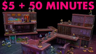Build a whole gaming table for $5 in UNDER AN HOUR!