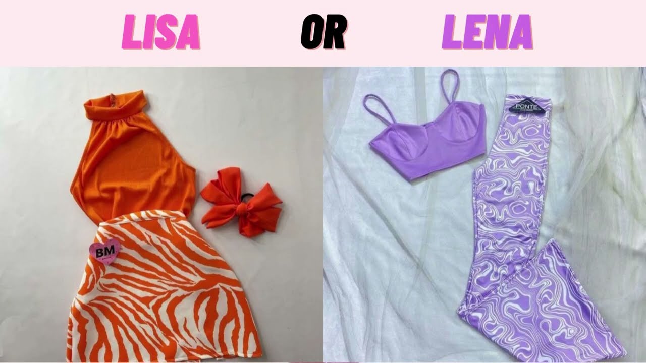 LISA OR LENA 💖 [Clothes]