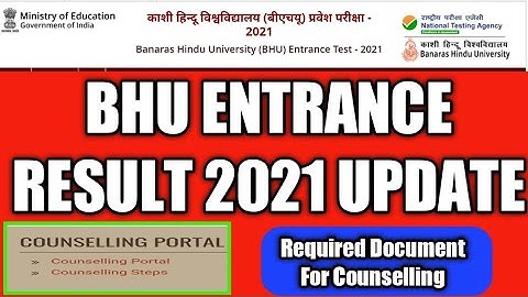 BHU Result 2021 | BHU Answerkey 2021 | BHU UET Result | BHU pet result