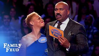 WHOOOO! Curries CRUSH Fast Money!!! | Family Feud
