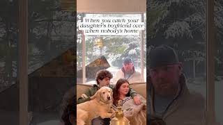 The Moment an Overprotective Dad Realizes His DaughterHas a Boyfriend.#foryou #jealous #daughter