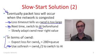 Computer Networks 7 6  TCP Slow Start   YouTube 360p