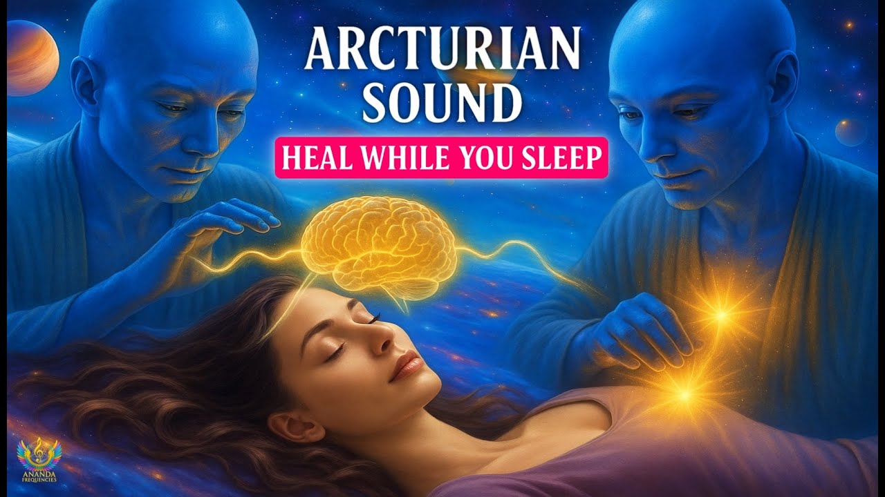  Arcturian Sound Healing Heal While You Sleep Melatonin Release Stop Overthinking Brain Massage