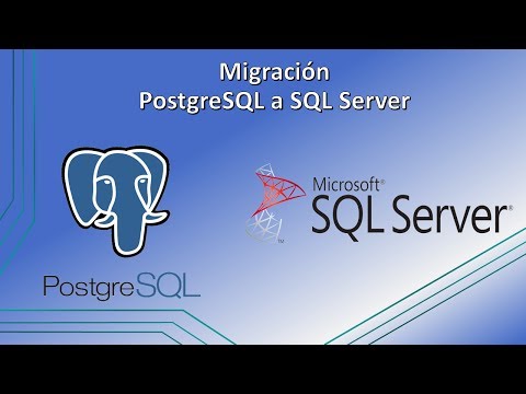Migracion de PostgreSQL a SQL Server