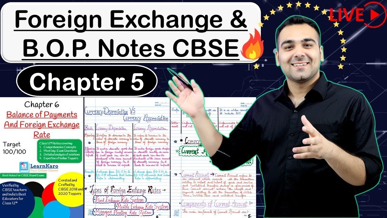 Balance of Payments Tufaani Notes🔥| Class 12 Macro Economics | CBSE ...