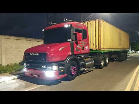 First 260 km trip with the Scania 124