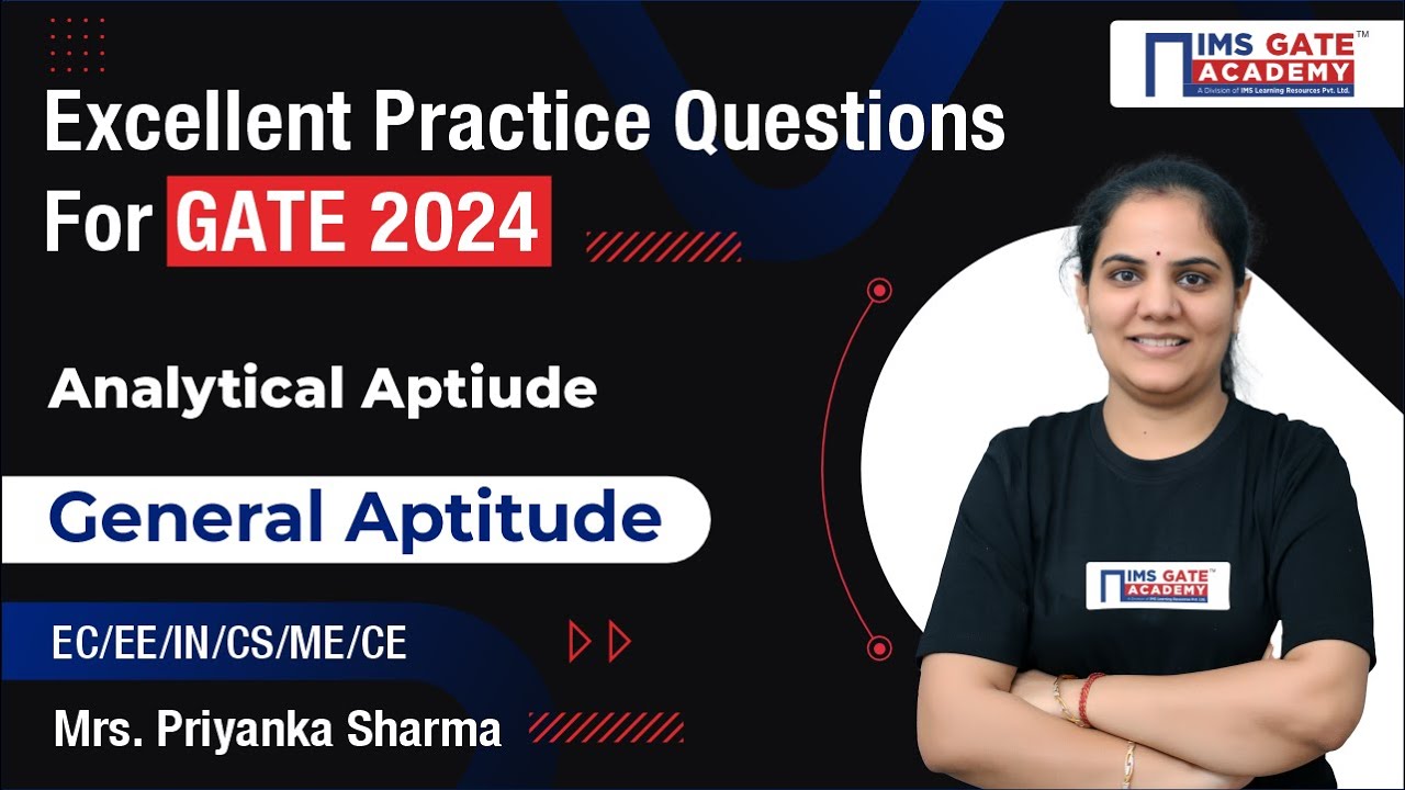 Excellent Practice Question of Analytical Aptitude GATE ESE & PSUs by ...