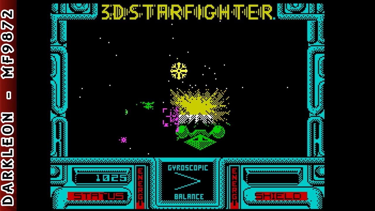 Sinclair Spectrum - 3D Starfighter - YouTube