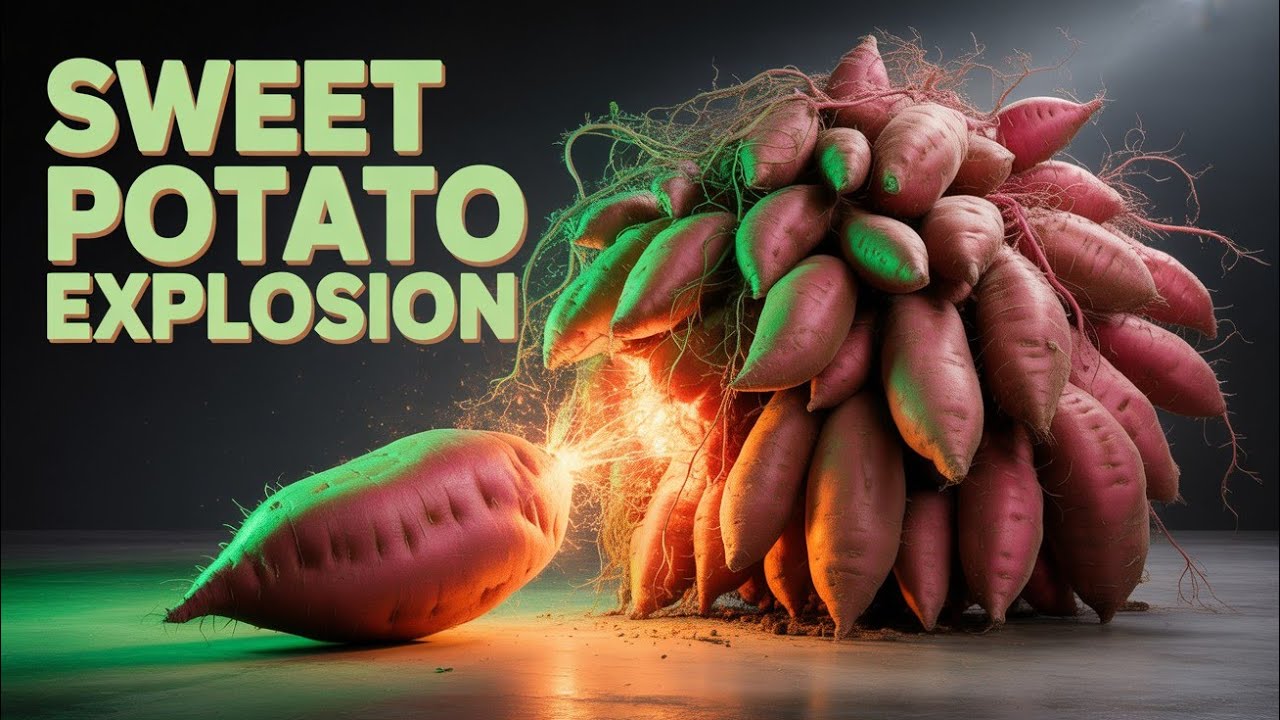 Patator Exploding How ONE Sweet Potato Can Explode Into 1,000 Lbs by Growing Sweet Potato ...