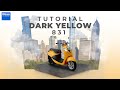 TUTORIAL REPAINT WARNA DARK YELLOW 831 | DITON SPRAY PAINT