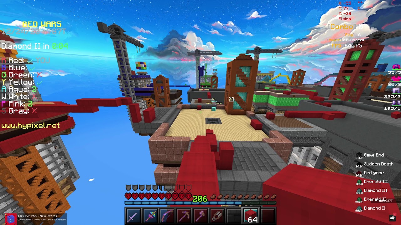 Hypixel Bedwars: The Zyph Challenge