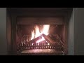 Time-lapse of fireplace