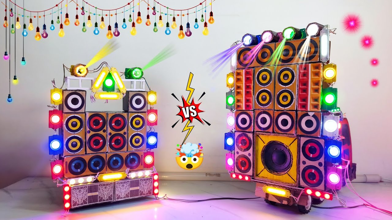 Mini DJ Truck Making | New Mini DJ Eicher | At-Home DIY DJ Gadi Project | DJ Kese Banaye | DJ Toy