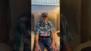 He’s truly grateful for love and support! Thanks everyone #koreanwarvet #veteran #neighbor #shorts