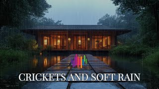 Night Ambient Sounds, Cricket, Relaxing, Focus or Deep Sleep | Soothing Nature White Noise