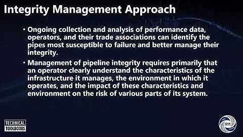 Webinar Series - An Integrated Approach to Pipeline Integrity and Corrosion Applications